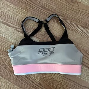 Lorna Jane Colourblock Sports Bra - M